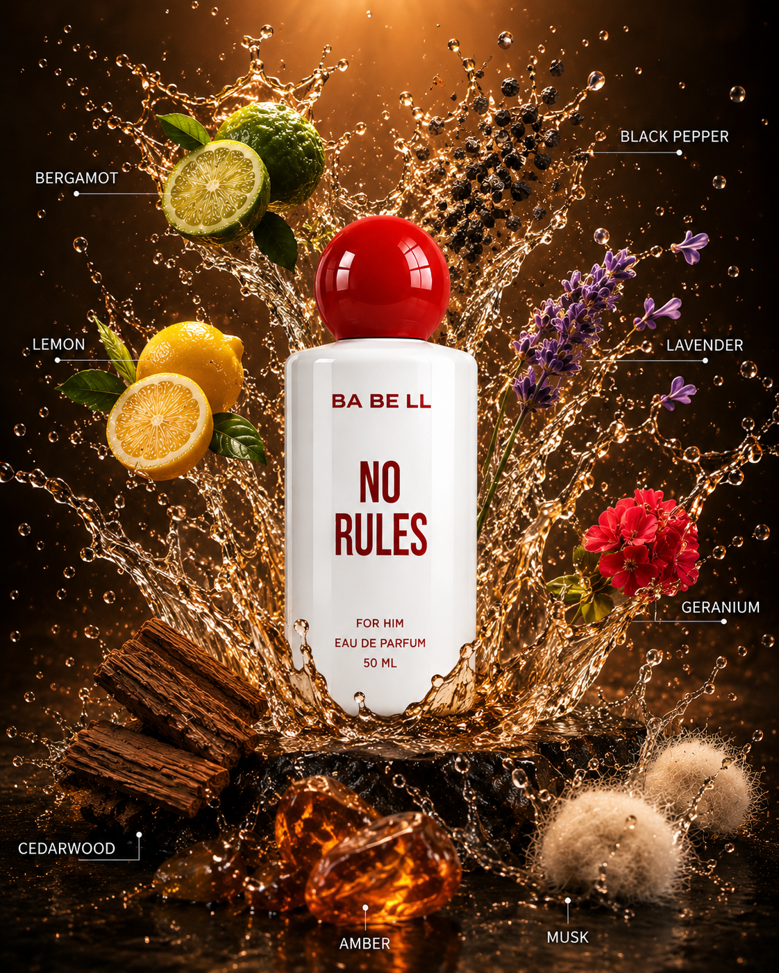 A 50 ml bottle of BA BE LL &